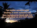 Download Lagu (Lirik latin)Fein Layalek-Cover by Fajar Rosid