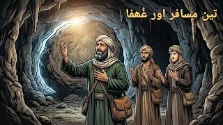 Teen Musafir Aur Gufa Qissa| Hindi Urdu Moral Story |