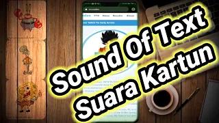 Download Cara Membuat Sound Of Text Dari Suara Kartun MP3