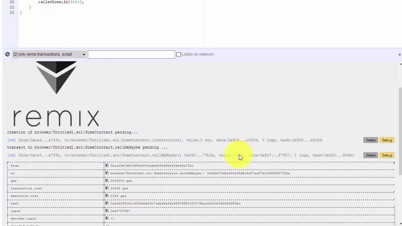 S05 - Solidity .call() and .delegatecall and Libraries
