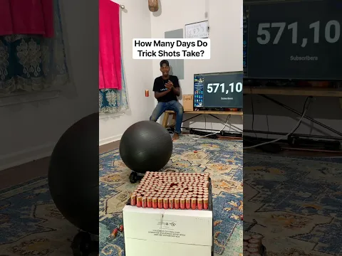How Many Days Do Trick Shots Take? Yes Days!!!