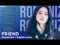 Download Lagu Kim Hee Won ‘Friend’ (Snowdrop OST) [Romanized + English] Lyrics