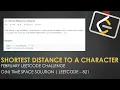 Shortest Distance to a Character LeetCode 821 Arrays