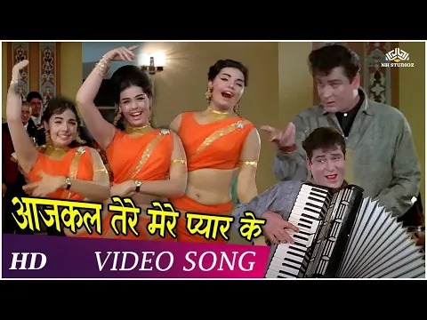 Download MP3 Aaj Kal Tere Mere Pyar Ke Charche | Brahmachari (1968) | Shammi Kapoor | Mumtaz | Pran | Hindi Song