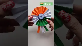 Create Your Beautiful Tricolor Republic Day Badge
