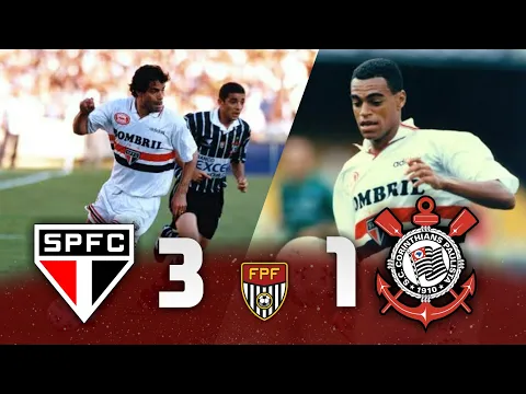 Download MP3 São Paulo 3 x 1 Corinthians ● Final Campeonato Paulista 1998 Gols e Melhores Momentos HD
