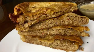 طريقة عمل الحواوشي في العيش البلدي 