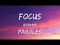 Ashvma - FOCUS (Paroles/Lyrics)
