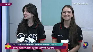 Projeto BION: inovação de alunas de Joinville pdoe prever enchentes e salvar vidas