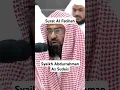 Download Lagu Surat Al Fatihah || Merdu || Syaikh Abdurrahman As Sudais