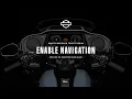 How to Enable Navigation using Skyline OS 2024 Harley-Davidson Road Glide