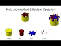 CATIA V5 Multibody Method Boolean Operations CATIA V5 Beginner tutorial 39