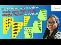 Day3 Coding series Solving Upside down Right angle triangle Pattern in Python - Interviews Target45