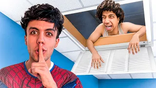 اكبر لعبه غميضه لليوتيوبرز قلبت خناقه 