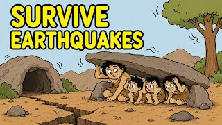 how did ancient humans survive eart uakes