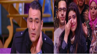 معكم منى الشاذلى شاهد لماذا بكت هذه الفتاه بسبب الحضري 