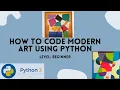 Modern Art-Python