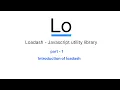 LOADASH Explained in 5 Minutes