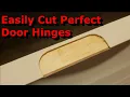 How to Cut Perfect Door Hinges Fast and Easy Ryobi Door Hinge Template