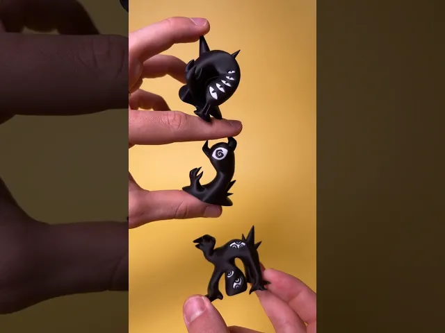 Shadows - Easy Multicolor FDM RPG Minis (No supports) video thumbnail