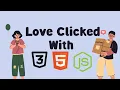 Power of JS - Double Click Heart show by using JavaScript Html CSS JS