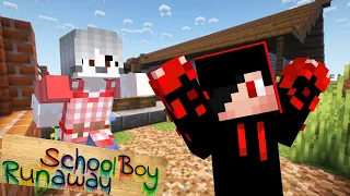 მე გავიქეცი ბოროტი ბებოსგან Schoolboy Runaway Minecraft-ში!