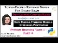 Python Revision Tour I Part 4