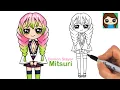 How to Draw Mitsuri Kanroji Demon Slayer