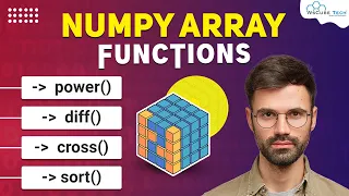 Creating Numpy Arrays Using power diff cross and sort Complete Numpy Tutorial
