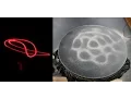 Sound Visualizer Chladni Patterns Formed on a Plastic Bucket Homemade Science with Bruce Yeany