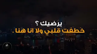 عمرو دياب يرضيك خطفت قلبي ولا انا هنا عندي سؤال بالكلمات Amr Diab 