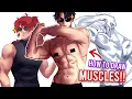 How I DRAW MUSCLE ANATOMY Male Ver