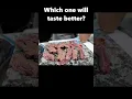 Download Lagu Cooking hanwoo (Korean angus) beef on natural stone and in a fry pan.