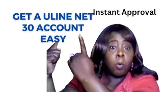 Get a ULINE Net 30 Account EASY Best Net 30 Instant Approval