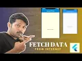 Flutter App - Fetch Data from Internet Http Get Package Flutter Application Development