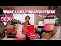 MY 2024 CHRISTMAS HAUL it girl edition Ra Mariah Alexia