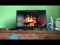 Dish Network Classic Yule Log