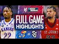 Kansas vs St John s - FULL GAME HIGHLIGHTS Second Round NCAA March Madness 2026