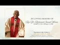 Thanksgiving Service for Rev Dr Richmond Nelson - March 14 2026