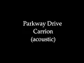 Parkway Drive - Carrion - Acoustic version - Lyrics