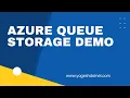 How to create queue in azure storage account Azure tutorial