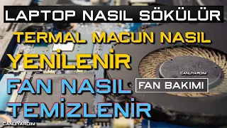 Laptop Termal Macun Değişimi ve Fan Temizliği, acer Laptop Sökme Toplama, acer TermalMacun Yenileme,