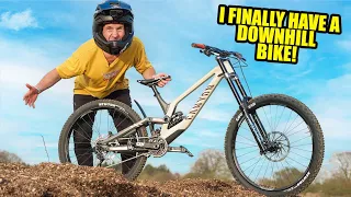 I FINALLY HAVE A DOWNHILL BIKE