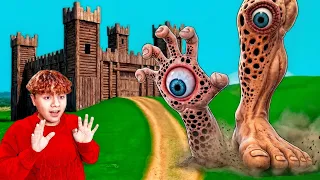 ¿Puede la Pierna y el Brazo Tripofobia entrar en mi FORTALEZA?!