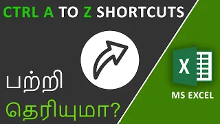 Download Ctrl A to Z Shortcut keys in Excel in Tamil MP3