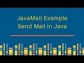 Learn How to send An Email using Java program Jar files in Discription Source Code in Discriptio
