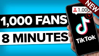 How To Get 1000 Followers on TikTok in 8 Minutes in 2025 (get tiktok followers fast in 2025)