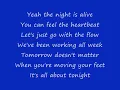 Pixie Lott - All About Tonight - Lyrics