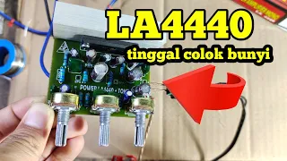 Download Amplifier LA4440 syistem BTL Tenga tambah besar MP3