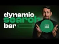 Build a Smart Dynamic Search Bar in Google Sheets No Add-ons Needed